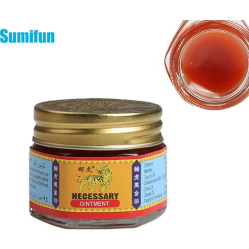 100% Original Tiger Balm Ointment Insect Bite Strength Pain Muscle Relieving Arthritis Joint Body Pain Thailand Painkiller P0155