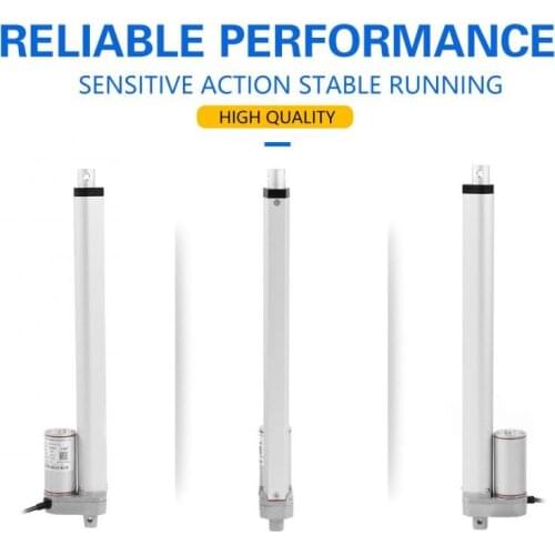 12V Force 750N Stroke 150-700mm Linear Actuator Lift Electric Motor Bracket Hgih Quality Discount