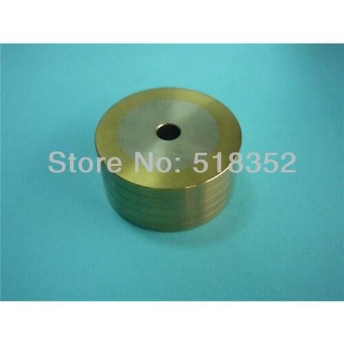 130003173(old: 449329) Charmilles C406 Right Pinch Roller with 4 Grooves Coated with Titanium for WEDM-LS Machine Parts