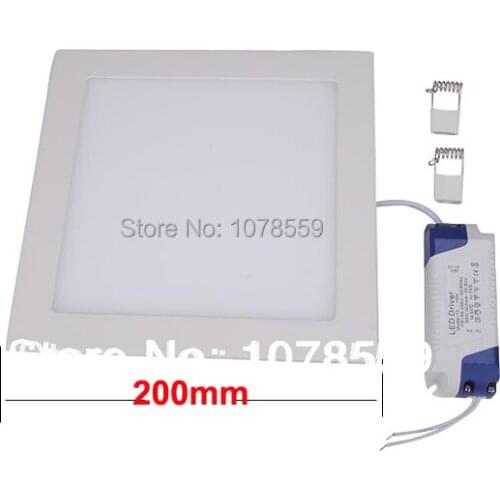 18W AC 85-265V SMD 2835 LEDs Square Ceiling Panel Light LED Wall Recessed Down Lamp Bulb LED Aluminum alloy Downlight