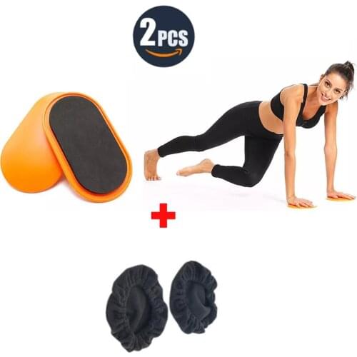 2 Pcs Gliding Slide Discs Core Exercise Sliders Sliding Plate Home Fitness Workout Sliders For Abdominal Muscle Training