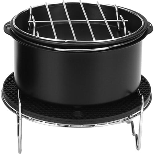 Air Fryer Accs Fit all 3.2QT-5.8QT Power Deep Hot Air Fryer with Cake Barrel