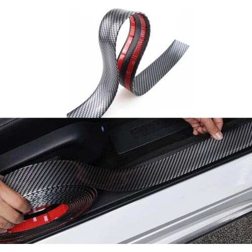 Auto Bumper Door Guard Scratch Protection Strips Car Stickers For Toyota Corolla Avensis Yaris Rav4 Auris Hilux Priusc Camry