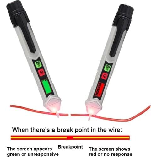 Non-contact electric tester and phase sequence meter two in one induction tester Smart light tester