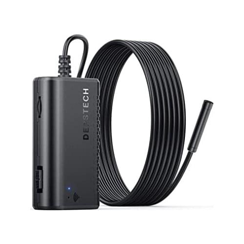 DEPSTECH wireless endoscope, waterproof IP67 WiFi endoscopy 20000 pixels