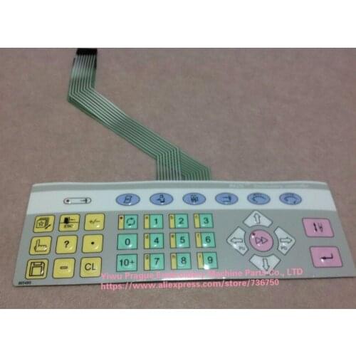 Dahao BECS 119L embroidery controller 805480 keyboard keypad membrane switch of China embroidery machine spare parts shop 736750