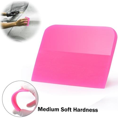 FOSHIO Soft Vinyl Wrapping Tool Car Goods Carbon Fiber Film Install Scraper Window Tint Squeegee Auto Accessories Sticker Remove