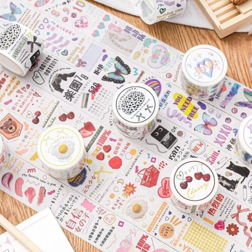 Kyoto Series Masking Washi Tape Collection For Arts And Diy Crafts Scrapbooking Journal Planner Gift Wrapping