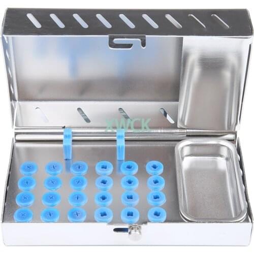 Stainless steel Dental implant tool box Denture Implant Instruments dentistry implant tools storage box