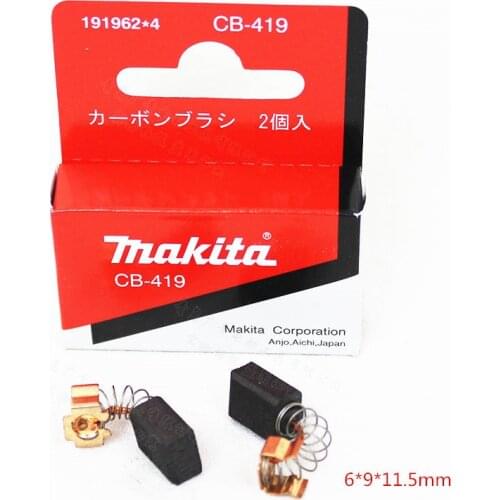 Makita 191962-4 Carbon brush for CB-419 6821 4306 4304 4304Z BO4557 BO5041 BO4556 MT920