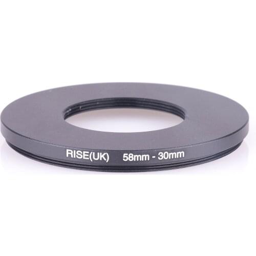 RISE(UK) 58mm-30mm 58-30 mm 58 to 30 Step down Filter Ring Adapter