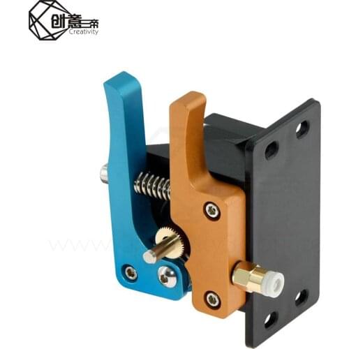 Glod Blue MK8 Bowden Direct Extruder Full Metal Aluminum Remote Hotend Extruder Kit 1.75mm Filament 3D Printer Parts