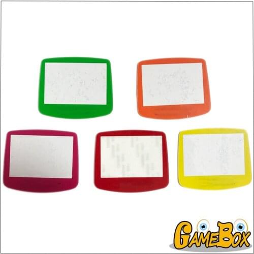 Multi-color Plastic Lens for Nintend GBA GameBoy Advance Screen Protector Lens for GBA Game Console Screen Lens