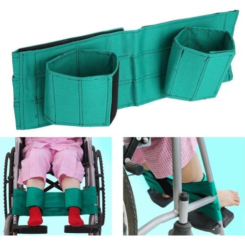 Wheelchair Footrest Leg Belt Seat Strap Safety Foot Support Belt Band for Patients Elderly