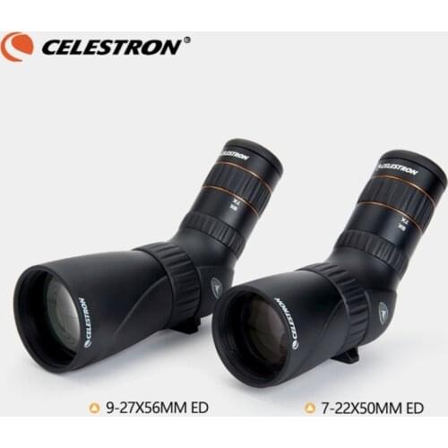 Celestron Hummingbird 7-22x50mm 9-27x56mm Zoom Telescope ED Angled Spotting Scope