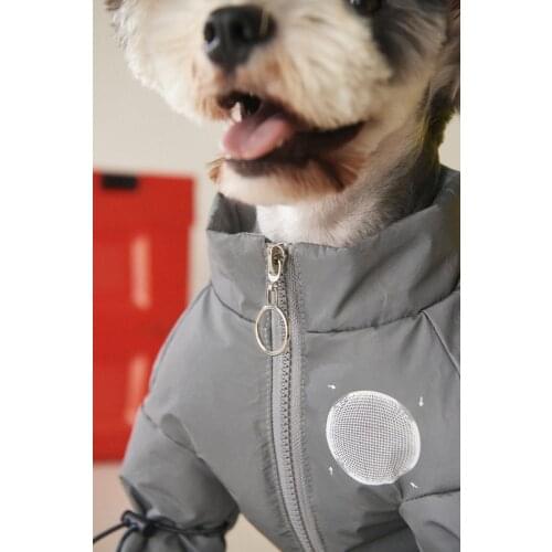 Warm Winter Pet Dog Clothes For Small Dogs Pets Puppy Costume French Bulldog Outfit Coat Waterproof Reflective Jacket