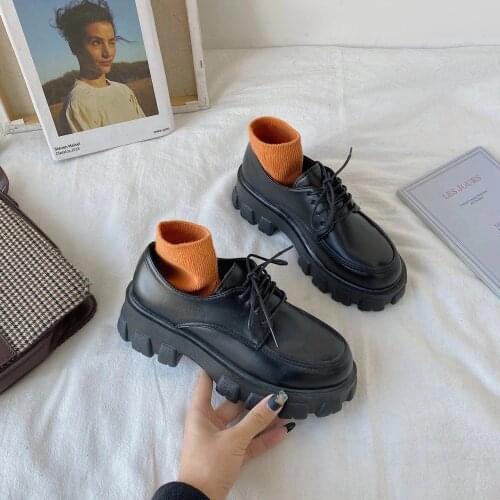 New Mary Jane shoes Japanese school uniform JK student female Kawaii Ye Luo Li Lolita round toe platform shoes party shoes women