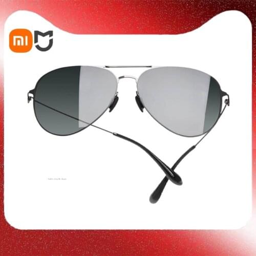 Xiaomi Mijia Polarized Navigator Sunglasses Pro Block UV anti-glare Stainless steel ultra-thin frame Aviator Sunglasses Outdoor