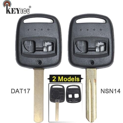 KEYECU For Subaru Legacy Forester Impreza Outback Replacement 3+1 4 Button Remote Key Shell Case Fob DAT17 / NSN14 Blade