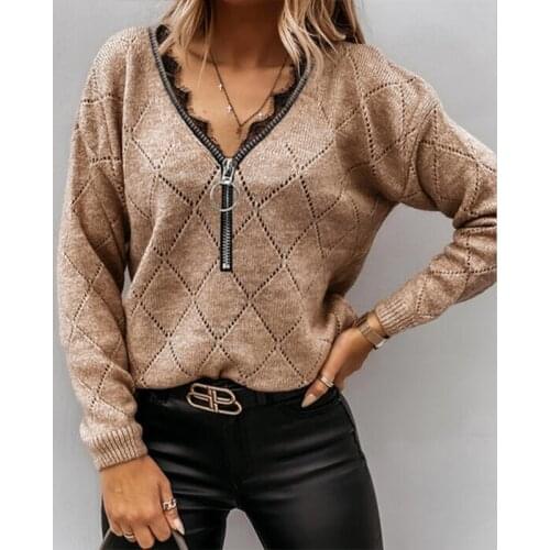 Autumn Heart Leopard Print Knit Sweater Elegant Pearl Beaded Women Sweet Casual Sweaters Winter Warm O Neck Long Sleeve Pullover