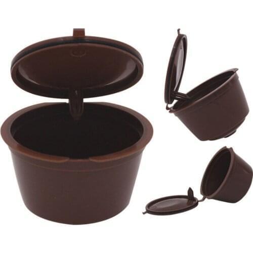 1/2/3pcs Use 150times Gusto Coffee Capsule Plastic Capsule Refillable Reusable Compatible With Famous Brand Coffee Machine