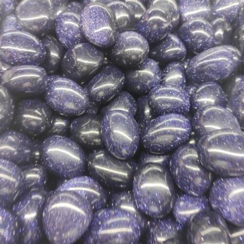 5pcs High Quality blue gold sand stone Polished Gravel Specimen crystal ore and minerals happy fish tank stone flashy