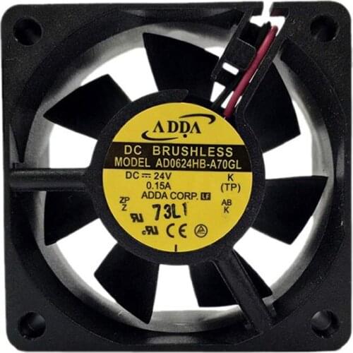 6025 24V 0.15A AD0624HB-A70GL inverter fan 6 Month Warranty