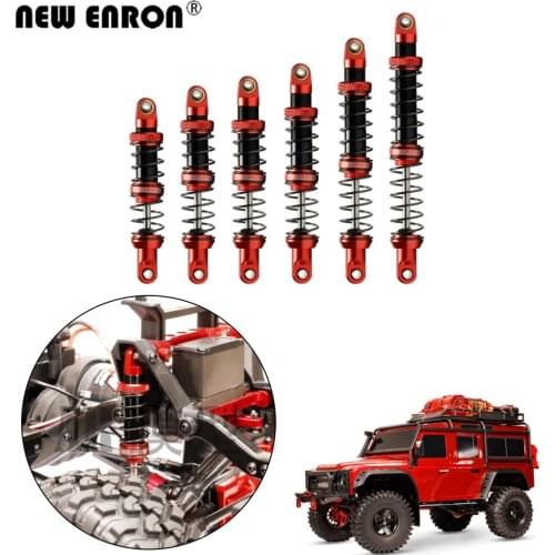 2Pc/4Pc Alloy 70/80/90/100/110/120mm Shock Absorber RC Damper for 1/10 RC Crawler Car Axial SCX10 90046 90047 AXI03007 TRX4 TRX6