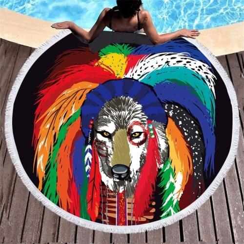 Tiger animal leaves large beach towels miraculous microfiber towel beach towel Beach mat Bath towel spa Towel beach Towels Towel