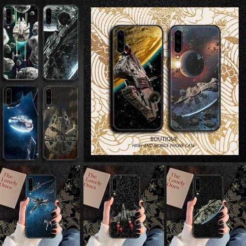 Star space ship Alien Wars Phone case For Samsung Galaxy A 3 5 7 8 10 20 21 30 40 50 51 70 71 E S 2016 2018 4G black 3D shell