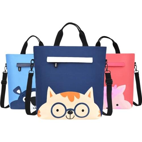 Kids Messenger Bag Portable Children Travel Bolsa Lunchbag Students Tuition Bag Child Handbag Bag for Girls Boys 6611