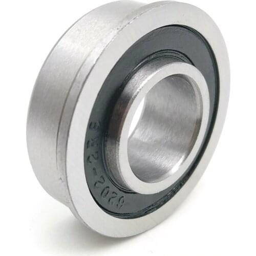 1pcs F6202 F6202RS F6202-16-2RS 16x35x11 MOCHU Flange Bearing Miniature Deep Groove Ball Bearing Sealed Ball Bearings
