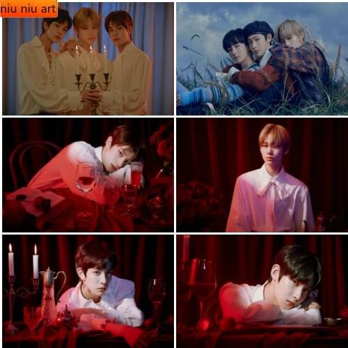 Boy Band ENHYPEN BORDER Diamond Painting Diamond Inlaid Diamond Mosaic Diamond Embroidery Cross Stitch Kits Home Decoration