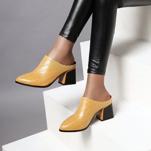 MNIXUAN Womens High-heeled Shoes