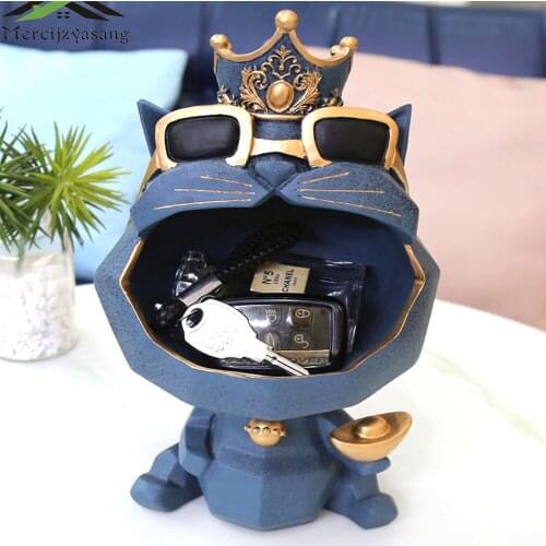 Nordic Creative Decoration Organizer Food Jewelry Key Storage Box Home Storage Containers Home Decor Ornaments LSN02