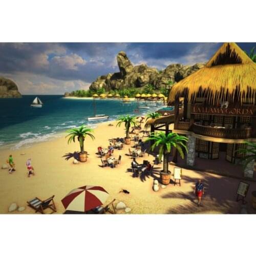 Full square diamond painting seaside scenery embroidery mosaic sticker diamond dotz rhinestone picture puzzle drawing wall decor