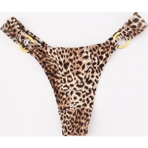 Sexy Leopard Thong Temptation Panties Women Thongs And G Strings Ladies Underwear Culotte Femme