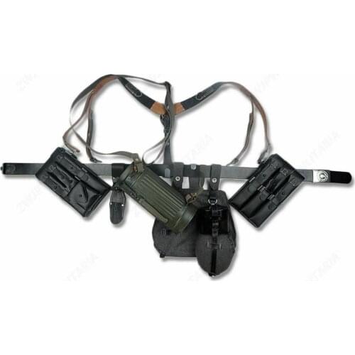 WWII WW2 German Army MP38 MP40 Leather Bag Equipment Combination Solider Gear Military War Reproduction