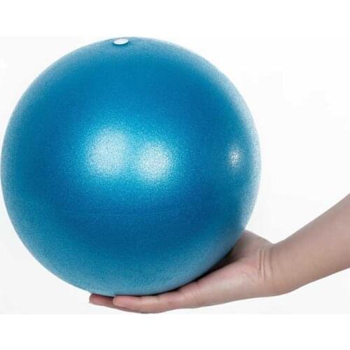 25cm Yoga Explosion-proof Frosted Mini Pilates Ball Small Fitness Equipment Hip Ball Training Home Gym Multifunction Exercise