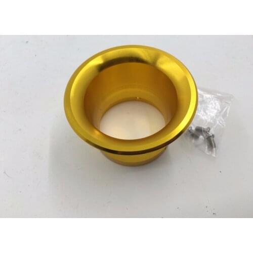 45mm Velocity Stack for Keihin TM PE 28 PWK OKO ktm Carburetor Intake 50mm Golden
