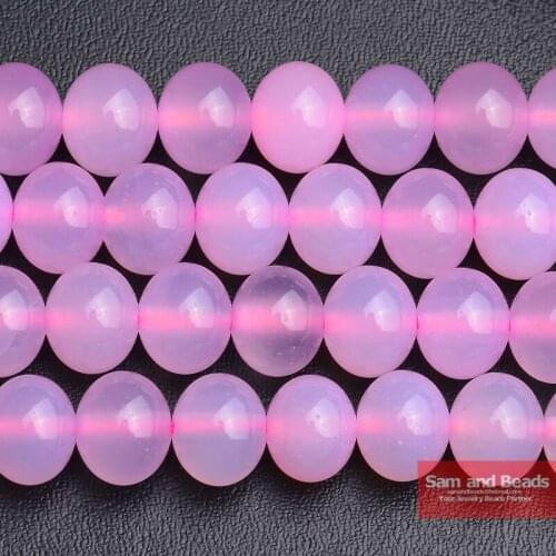 Free Shipping Round Rose Pink Agata Beads 16" Strand 6 8 10 12MM Pick Size For Bracelet Necklace Making RPAB01