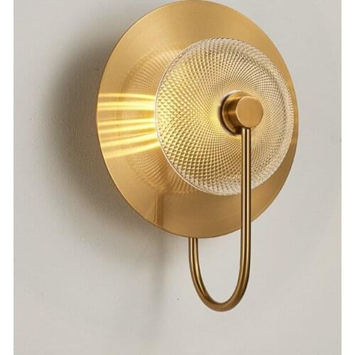 Nordice living room decoration lampes suspendues wall lamp bedroom light glass ball aisle bedroom living room wall lamp