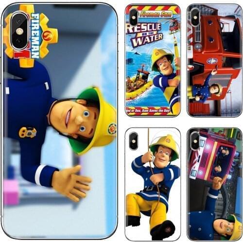 Fireman Sam Children For Xiaomi mi Redmi Note 3 4 4X 5 6 7 8 8t 9 9s 9t 10 pro lite Slim Silicone Soft TPU Phone Case