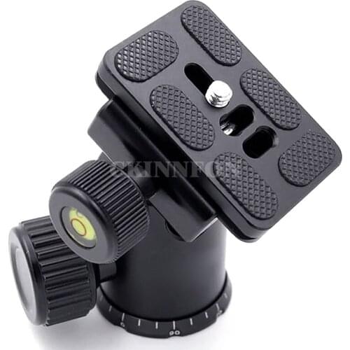 DHL 200PCS PU-60 Quick Release Plate Tripod Ballhead Arca Swiss PU60 Ball Head QR Slide in