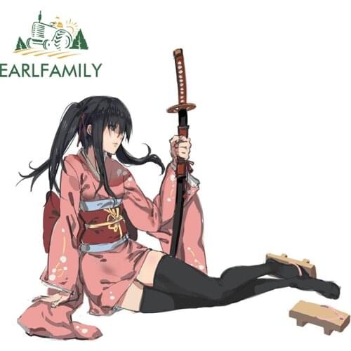 EARLFAMILY 13cm x 11.4cm for Wallpaper Camper Vinyl Car Stickers Window Anime VAN Scratch-proof Snowboard Waterproof Truck Decal