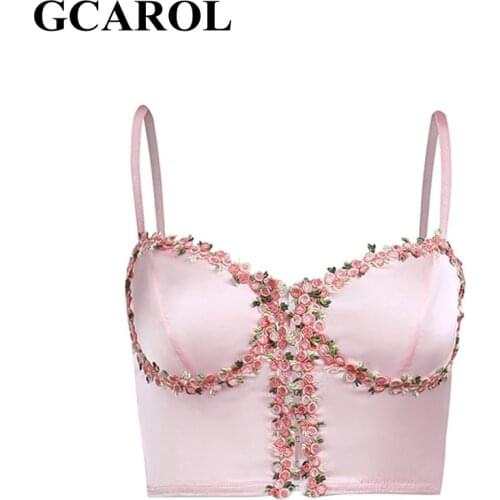Женские укороченные топы GCAROL China At AliExpress