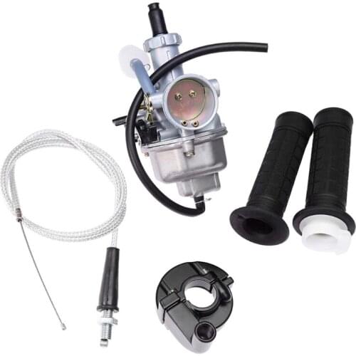 Carburetor Carb for Honde XR 100 XR 100R with Handlebar Hand Grips Throttle Cabl