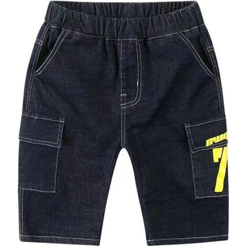Boys Short Jeans Summer Denim Shorts Kids Clothes Bottom