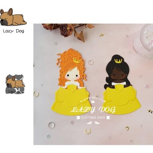 Princess Party Metal Cutting Dies Scrapbooking Stencil DIY Decorative Craft Embossing Die Cuts Card Making New Dies For 2020
