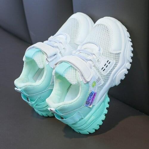 Girls Shoes Spring and Summer New Childrens Shoes In The Big Childrens Net Shoes Little Girl Sneakers Baby Shoes